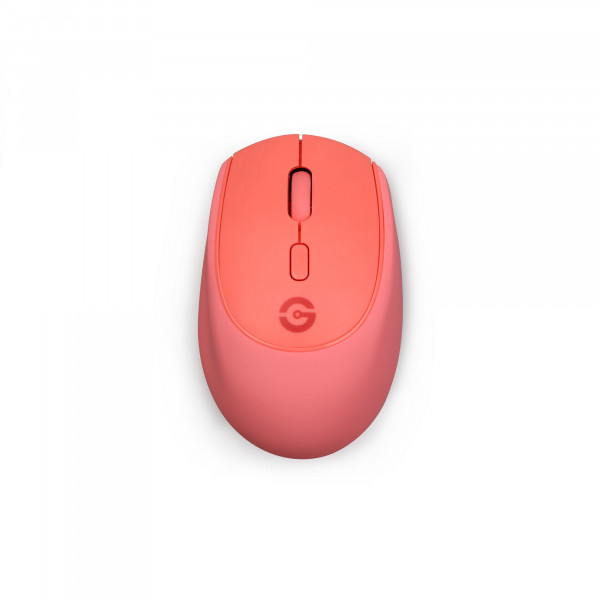 Getttech Wireless Mouse Red Rubber - SKU: GAC-24405R