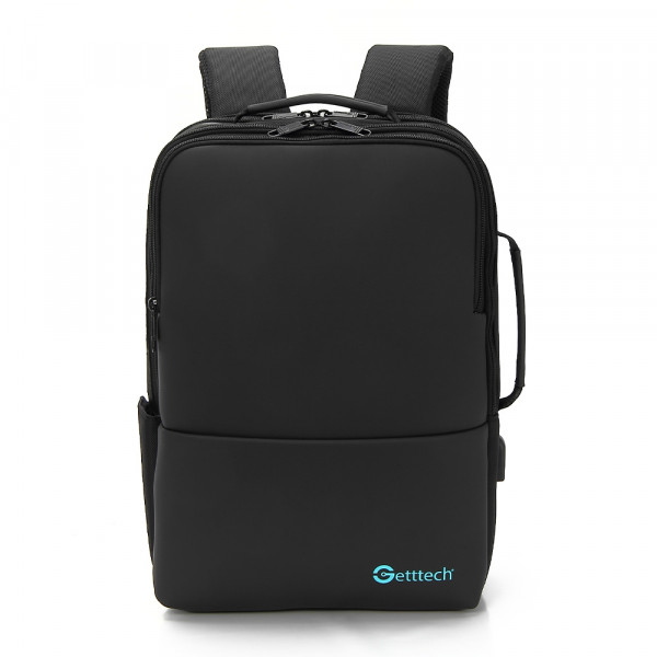 Getttech Laptop Backpack Deck, Black - SKU: GMD-22003