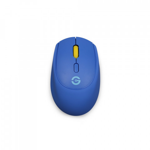 Getttech Wireless Mouse Colorful, Blue - SKU: GAC-24406B