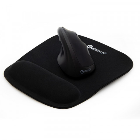 Getttech Gel Mousepad Swift, Black - SKU: GTS-28001N