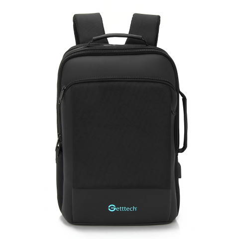 Getttech Laptop Backpack Bold, Black - SKU: GMB-22004